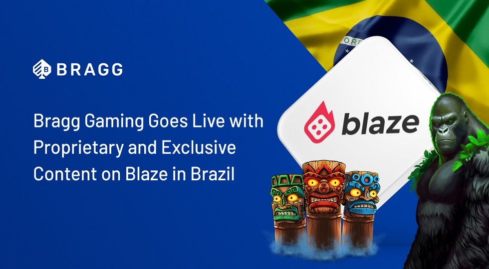 Bragg Gaming Goes Live with Proprietary and Exclusive Content on Blaze in Brazil