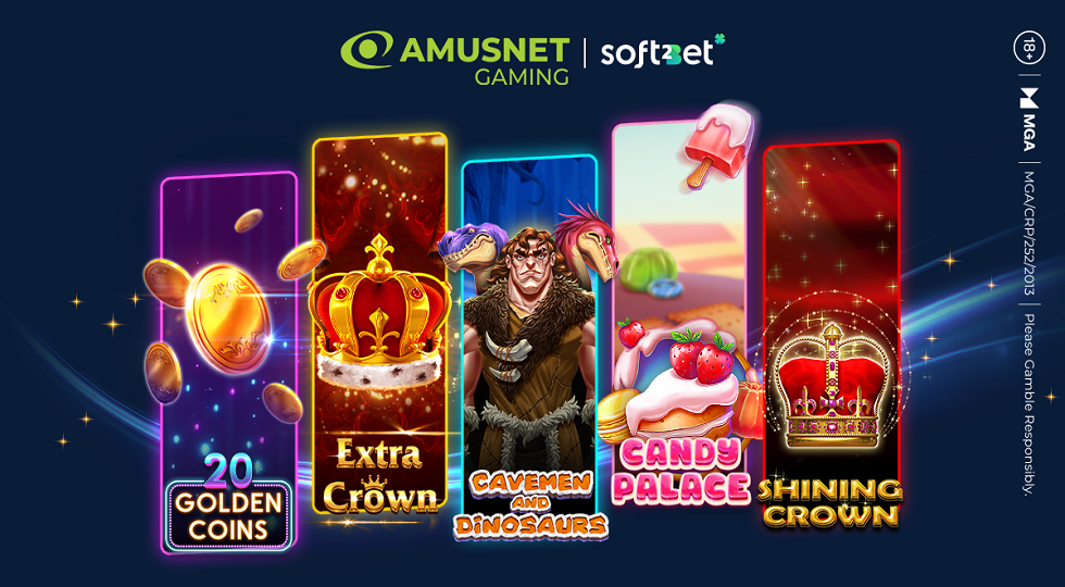 Amusnet, partnership strategica con Soft2Bet per la distribuzione delle sue slot in Europa