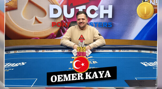 Oemer Kaya trionfa al Dutch Poker Masters: Fragale decimo, bandierina per Beretta