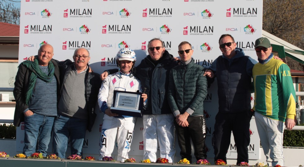 Ippodromo Snai La Maura, un Dylan Dog Font da applausi