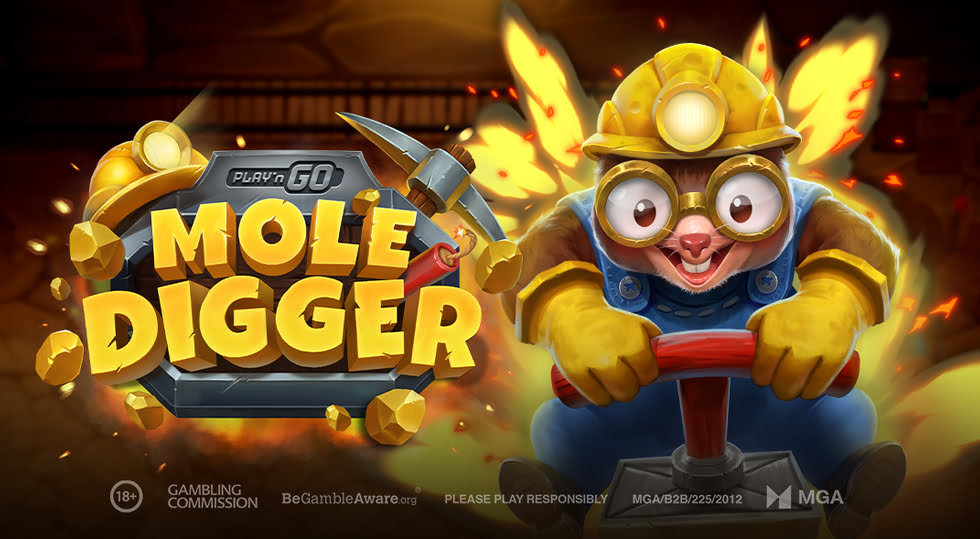 Play’n GO arricchisce il proprio catalogo con la slot Mole Digger