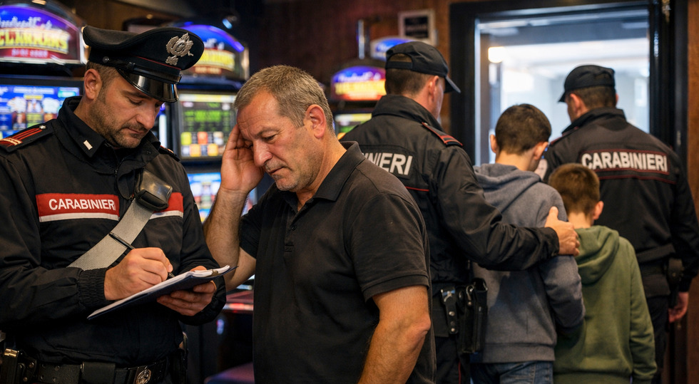 Forze dell’ordine in azione: sanzionate sale slot e scommesse frequentate da minori