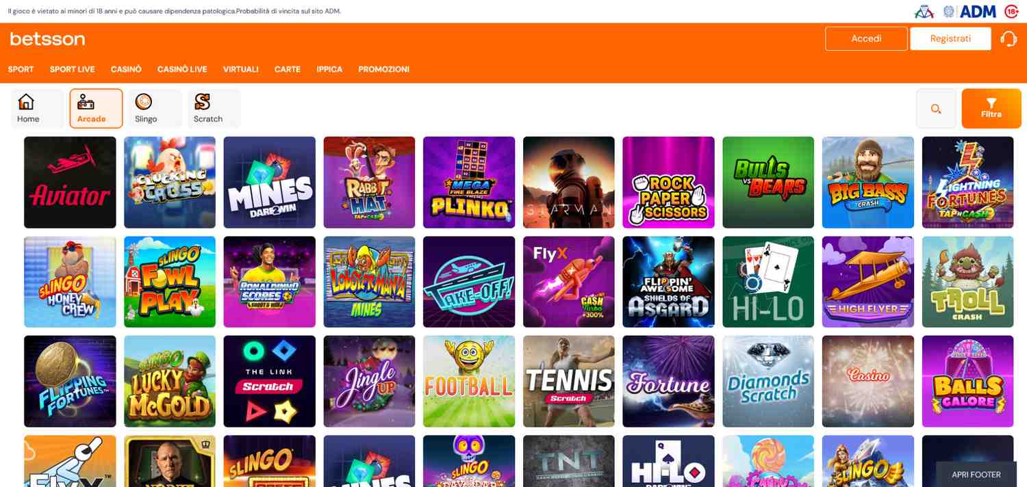 Aviator casino: Betsson