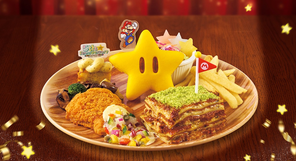 Super Nintendo World: una cucina a tema per la festa del quinto anniversario