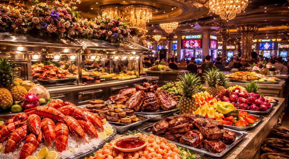 Addio ai buffet economici, adesso Las Vegas punta sul lusso