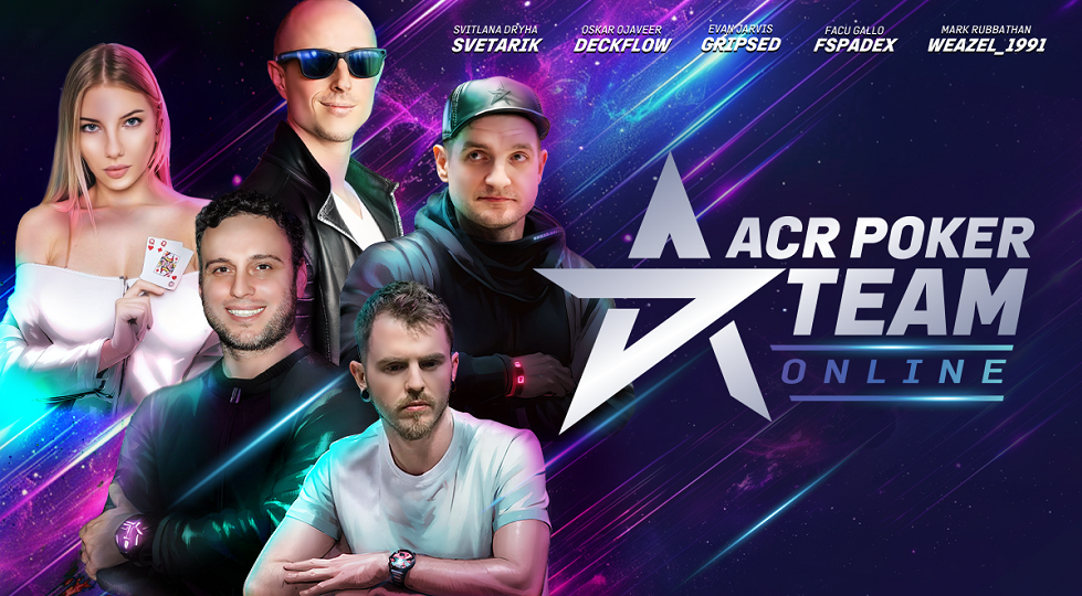 Cinque top player nel team inaugurale di Acr poker online