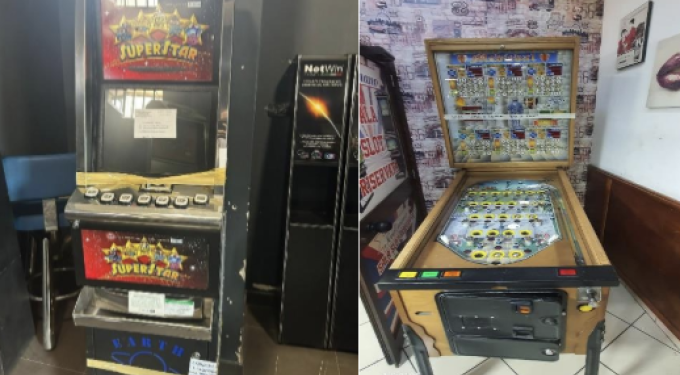 Caserta, sanzioni per oltre 250mila euro a due esercizi commerciali con slot illegali