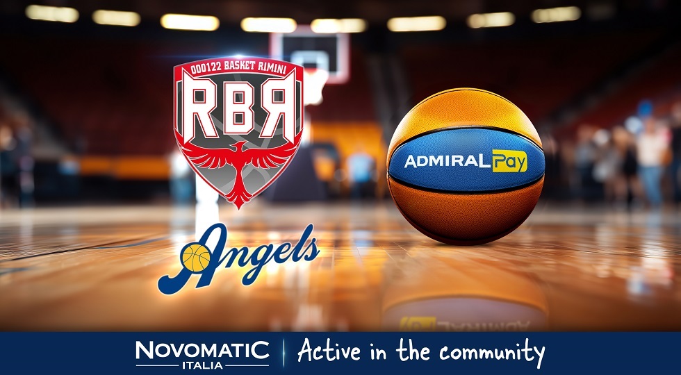Novomatic scende in campo: Admiral Pay sponsor del Rinascita basket Rimini 2023/2024