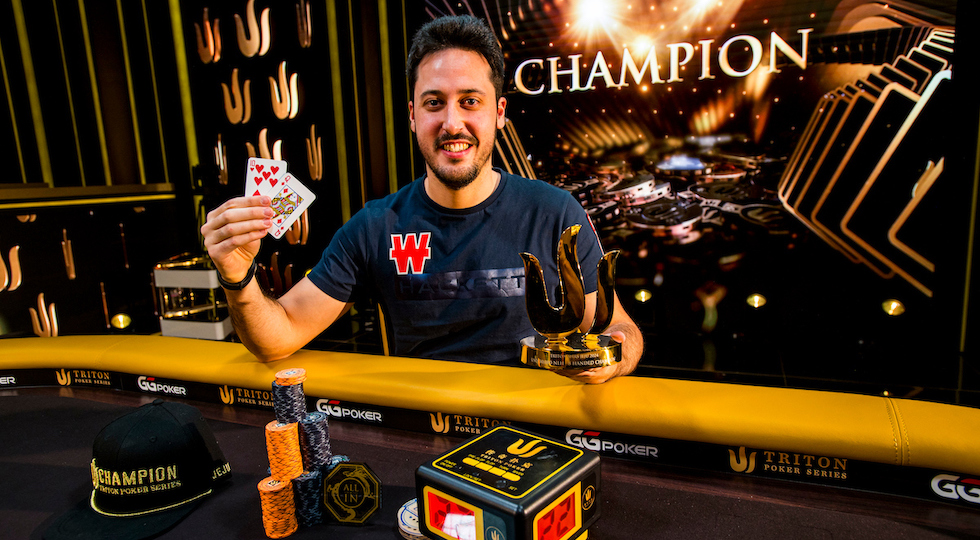 Adrian Mateos sempre più nella storia: suo un evento da record alle Triton Poker Series Jeju
