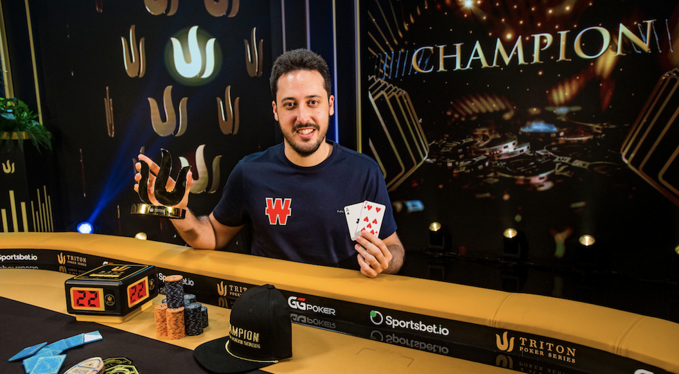 Super Adrian Mateos, vince ancora alle Triton Poker Series: per lui 4 milioni $ in due mesi