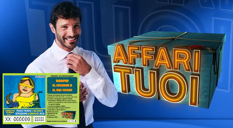 Lotteria Italia 2025: ecco i premi giornalieri assegnati nel programma ‘Affari tuoi’
