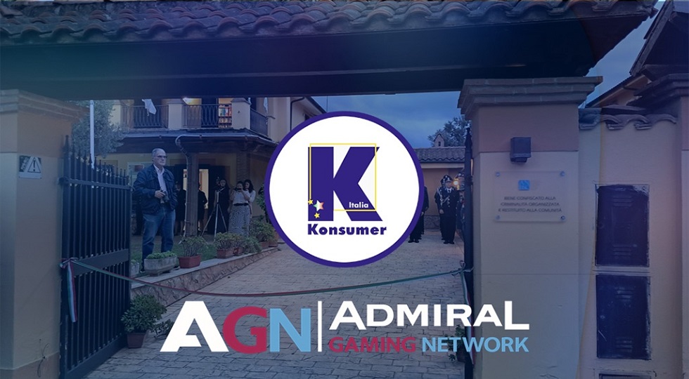 Gioco patologico, Admiral gaming network ancora al fianco di  Konsumer Italia