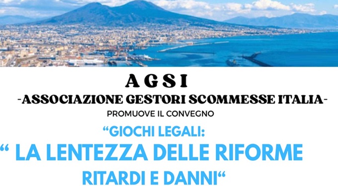 La lentezza delle riforme nel gioco pubblico: il 14 novembre a Napoli il convegno dell’Agsi