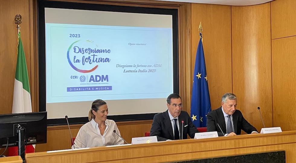 Alesse (Adm): ‘Con ‘Disegniamo la fortuna’ coniughiamo gioco lecito con inclusione sociale’