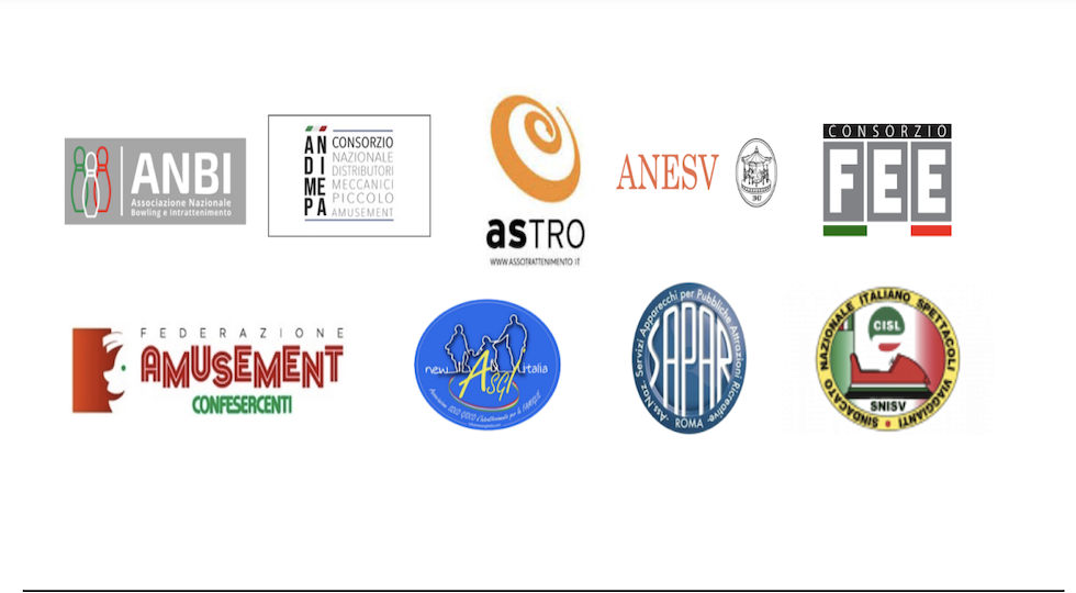 Associazioni unite chiedono udienza alle commissioni finanze e bilancio per l’Amusement