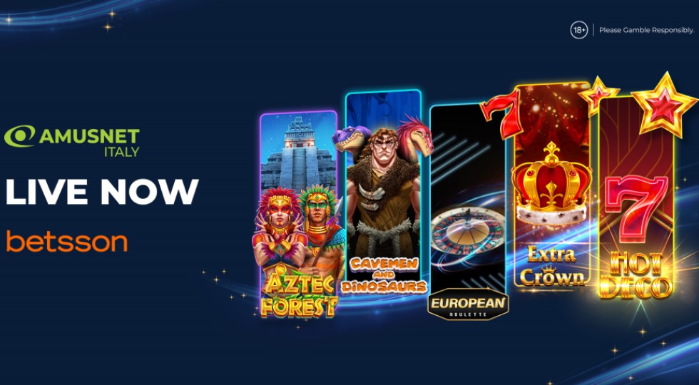 Amusnet: partnership con Betsson per il mercato italiano