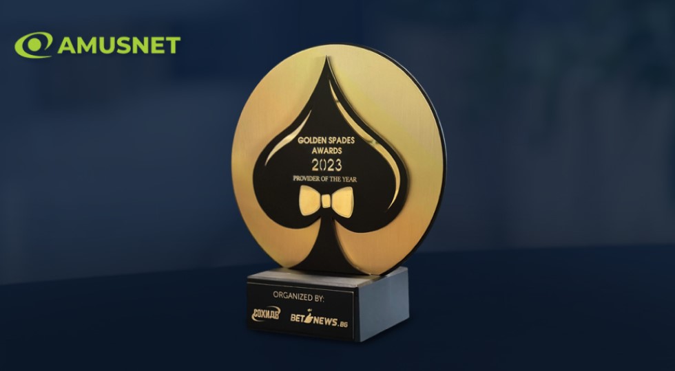 Amusnet premiato come ‘Fornitore dell’anno’ ai Golden Spades Awards
