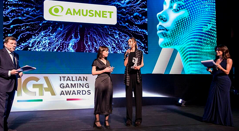 Amusnet, trionfo agli Iga come Content Provider of the Year