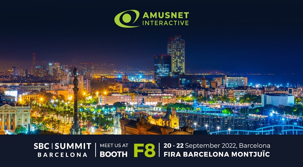 Amusnet Interactive, tante novità in vetrina all’Sbc Summit Barcelona