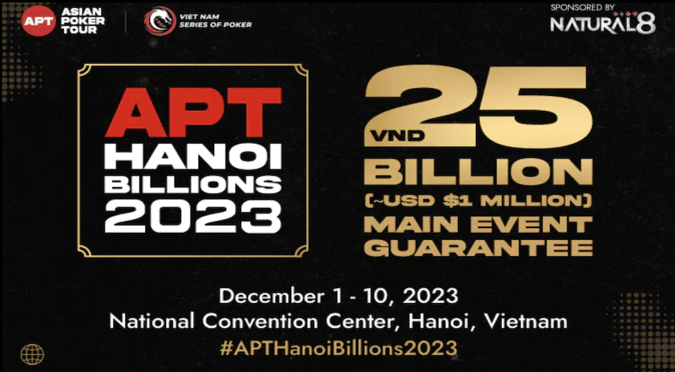 L’Asian Poker Tour a dicembre in Vietnam per 2,5 milioni $ in palio