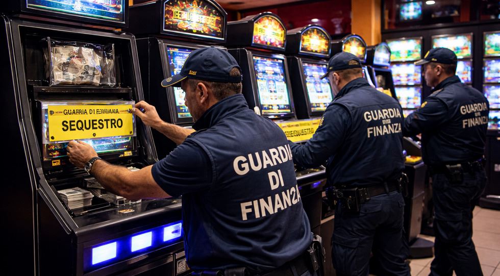 Forze dell’ordine intensificano i controlli sul gioco: sanzioni per  100mila euro