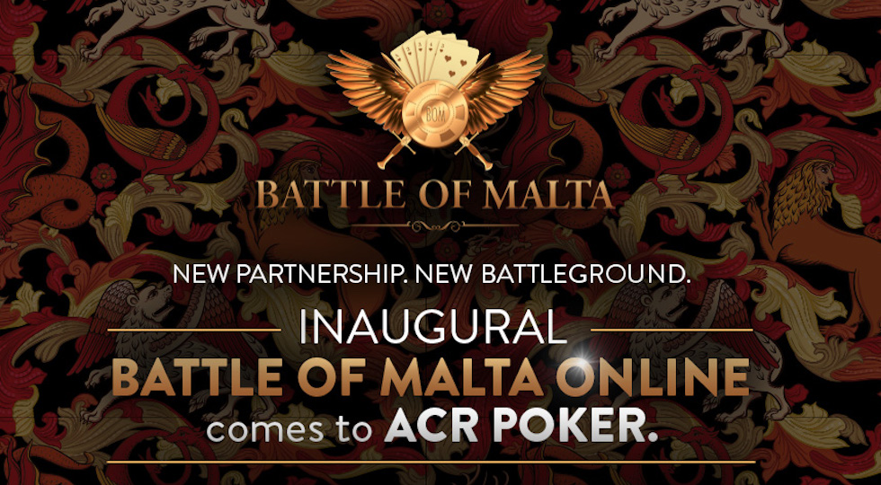 Battle of Malta e Acr Poker: super partnership live e online per il 10imo anniversario