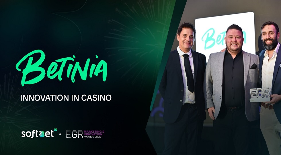 ‘Innovazione nel Casinò’, Soft2Bet premiato agli Egr Marketing & Innovation Awards 2025