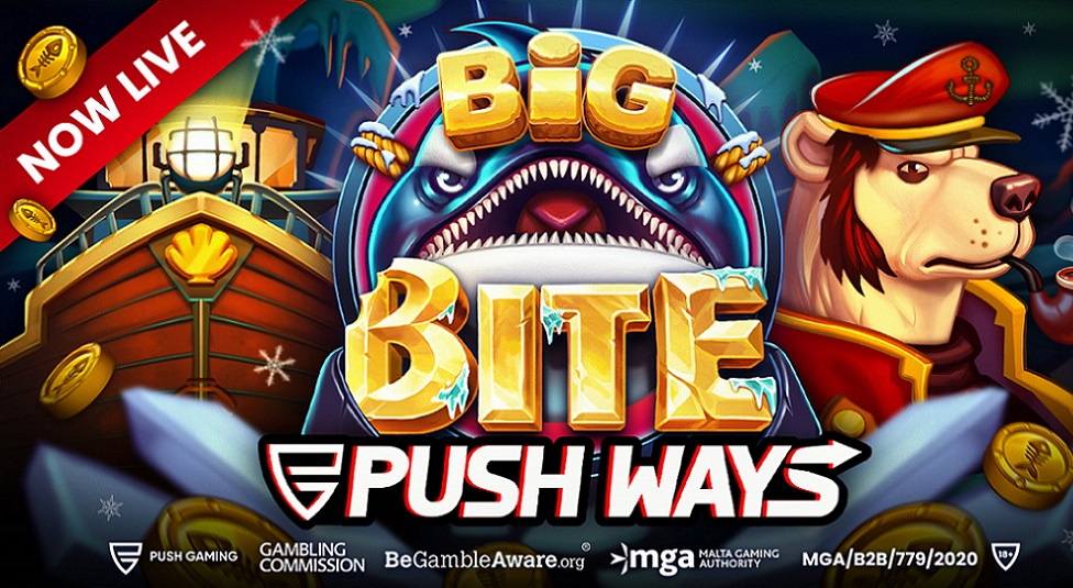 Push Gaming, nuova vita ai rulli con Big Bite Push Ways