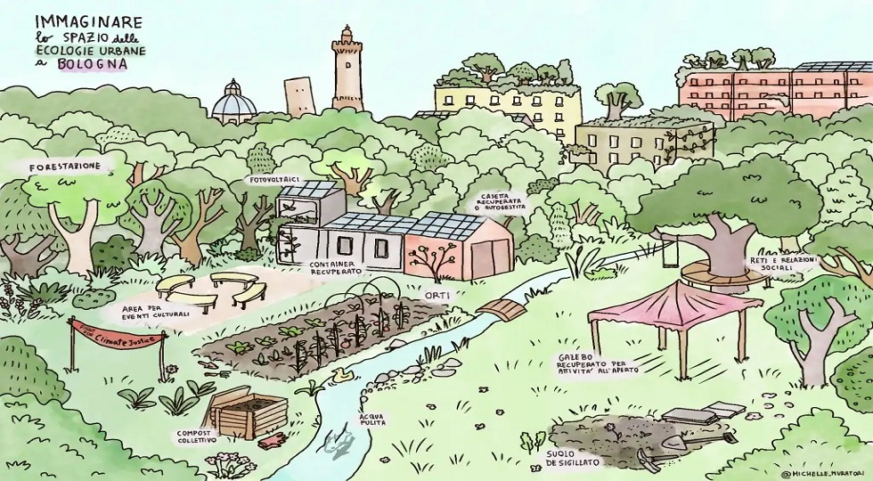 Bologna climate pride: ‘Trasformare l’ippodromo Arcoveggio in una foresta urbana’