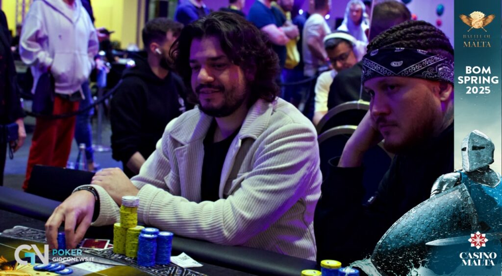 Biner e Poluk, testa a testa per il Day1C, Kuhn leader del Day1D nel sabato del Battle of Malta 2025