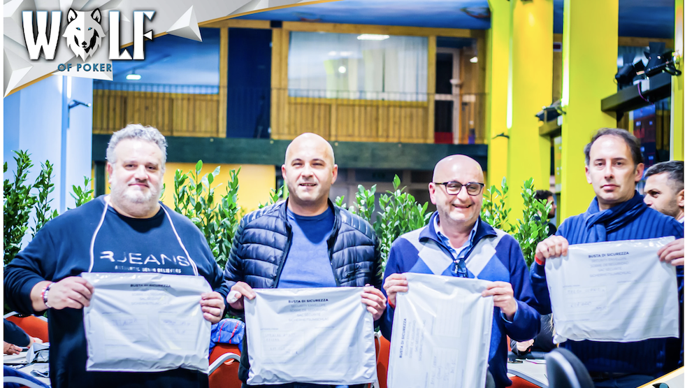 Wolf of Poker San Marino entra nel vivo, super Leonzio, Angelini c’è