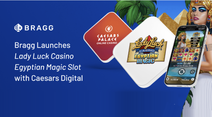 Bragg lancia la slot a tema egizio Magic di Lady Luck Casino