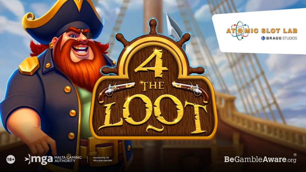 Bragg, nella ciurma di Barbarossa con 4 the Loot di Atomic Slot Lab