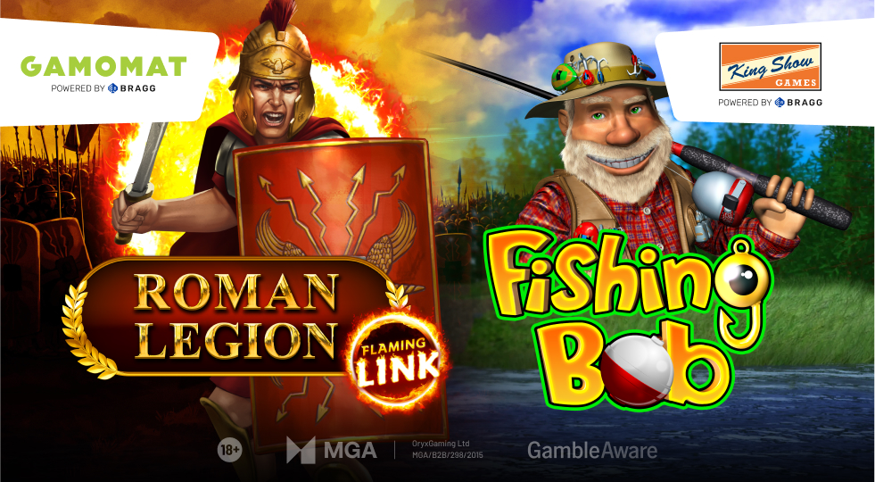 Bragg, da Gamomat e King Show Games tanto divertimento con due nuove slot online