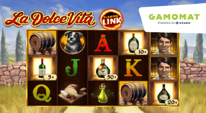 Slot online, Bragg presenta ‘La Dolce Vita Flaming Link’