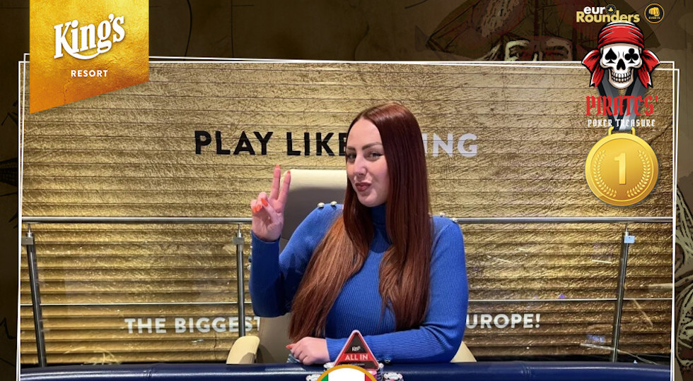 Cecilia Pescaglini vince il Calico Jack Poker al King’s Resort di Rozvadov