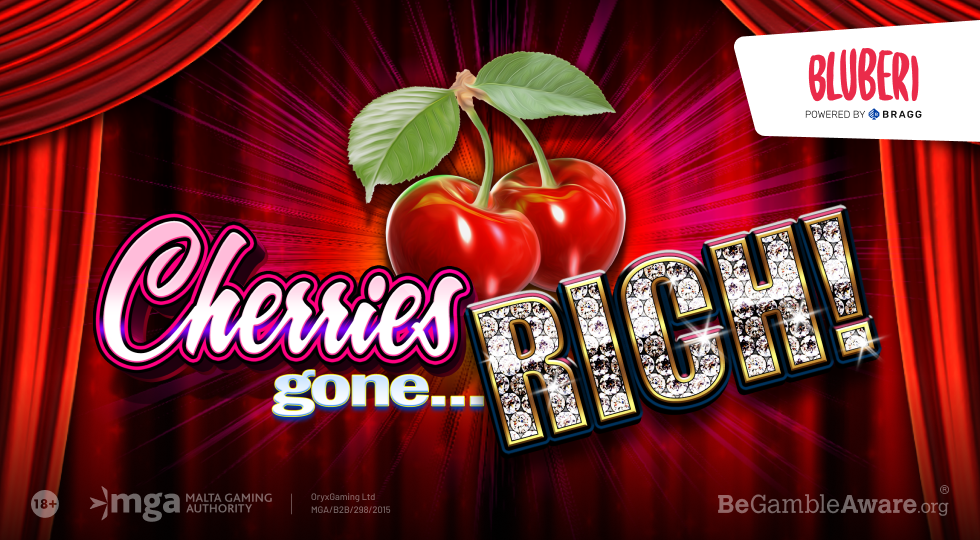 Bragg, da Bluberi la slot  Cherries Gone Rich al gusto di ciliegia
