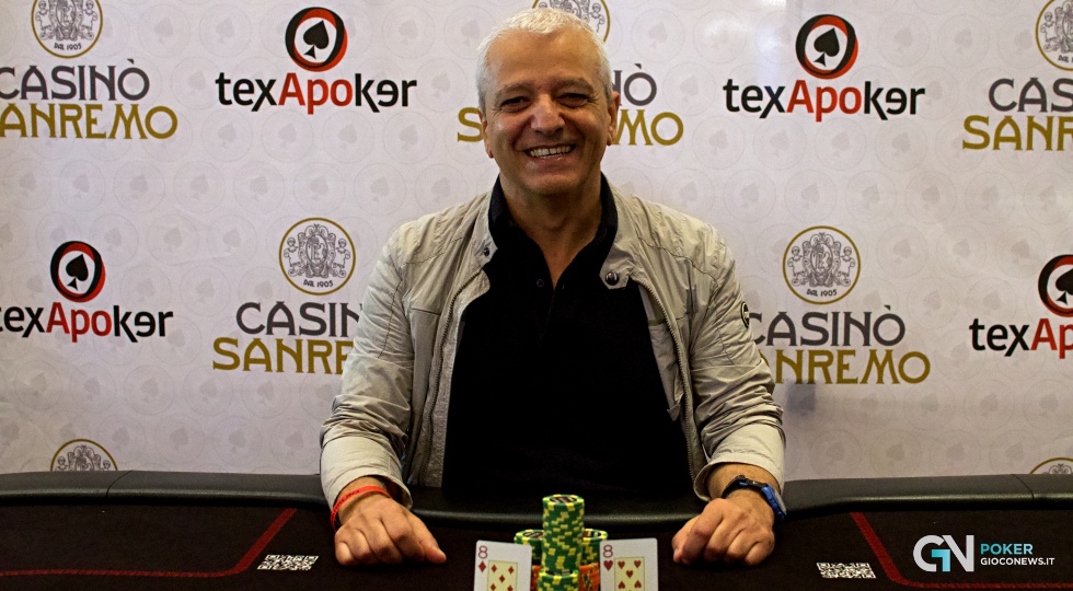Ips Sanremo: Claudio Di Giacomo vince l’high roller dopo il cash al Main