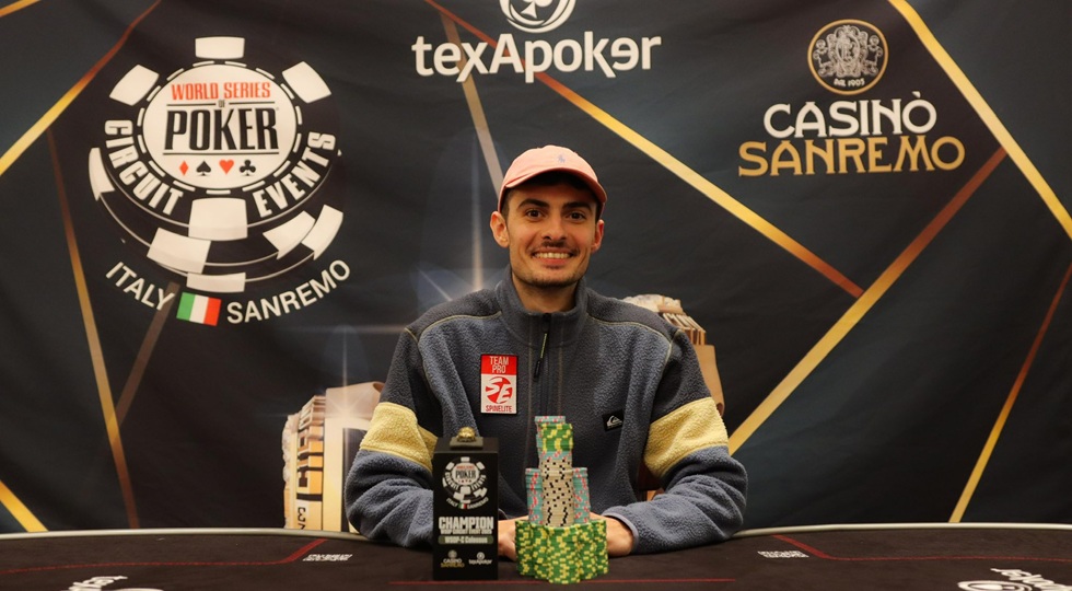 Wsopc Sanremo: Vercueil trionfa nel Colossus, prosegue il main event con il Day 1B