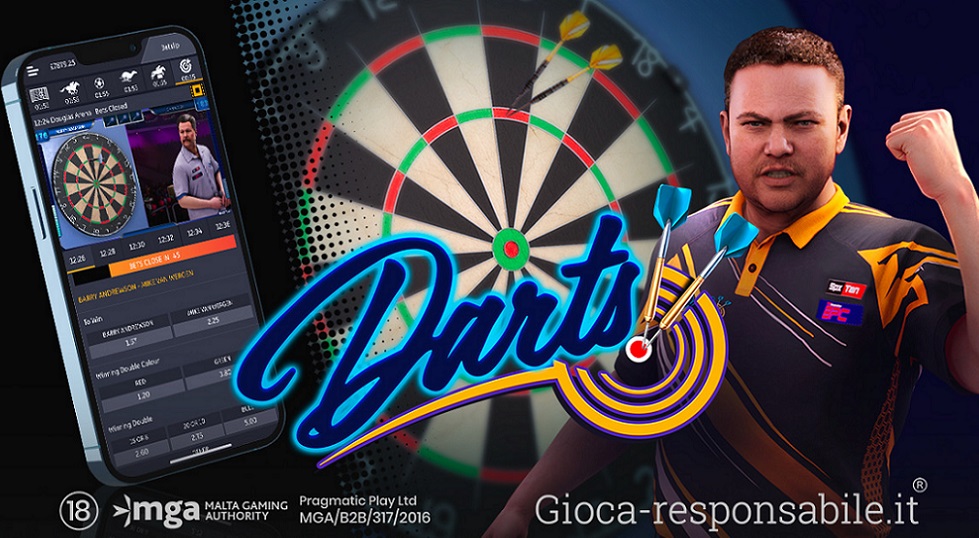 Pragmatic Play, catalogo di sport virtuali ancora più ricco con Darts