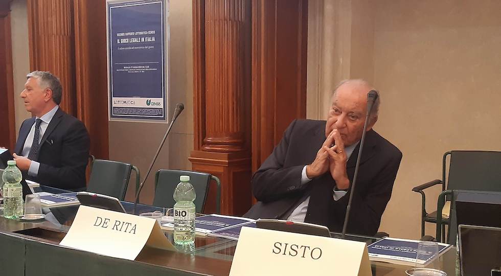 Rapporto gioco legale, De Rita (Censis): ‘Gioco illegale pericolo costante da ridurre’