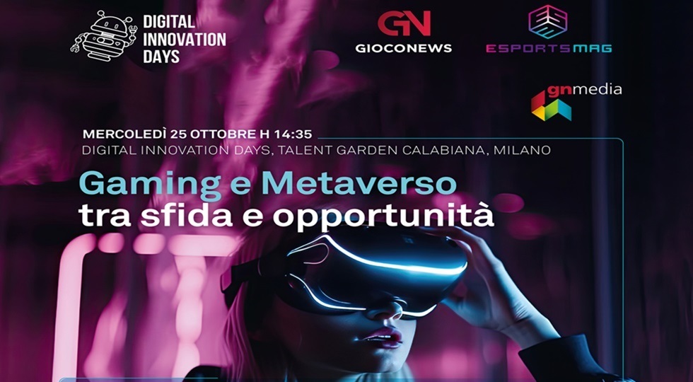 DiDays al via, gioco protagonista con il panel ‘Gaming e Metaverso: tra sfida e opportunità’