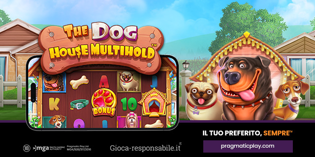 The Dog House Multihold, ancora un titolo della serie di Pragmatic Play