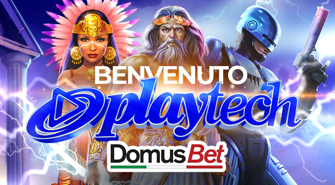 Domusbet presenta i nuovi giochi casinò firmati Playtech
