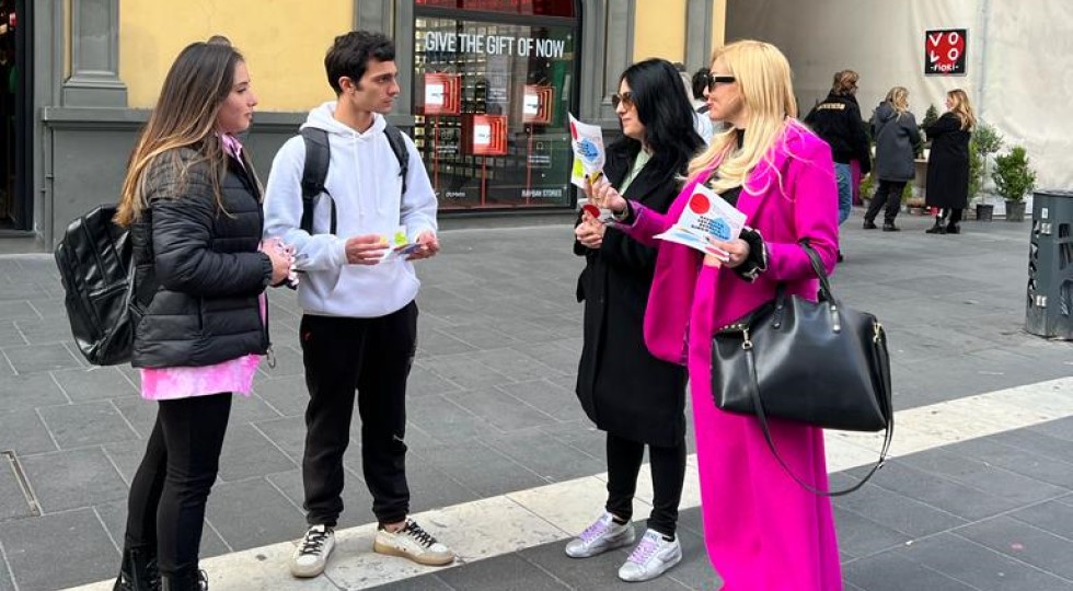 Donne in gioco: ‘Torniamo in piazza, stavolta a Firenze, per parlare di gioco alla gente’