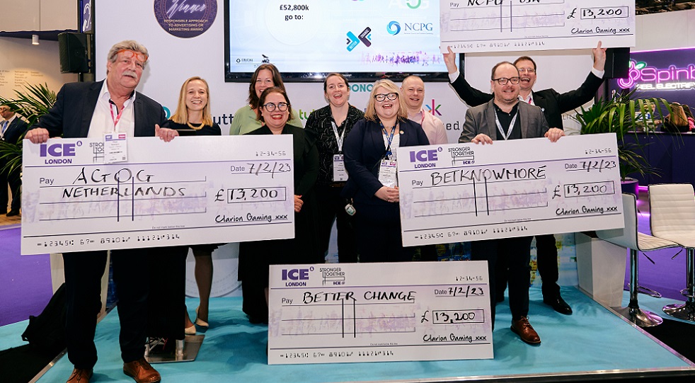 Ice Cpz, 52.800 sterline a favore di enti benefici