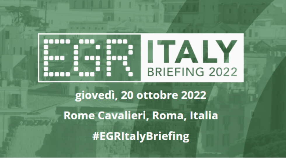 Egr Italy Briefing, tutto pronto per l’evento che riunisce i principali operatori di gioco italiani