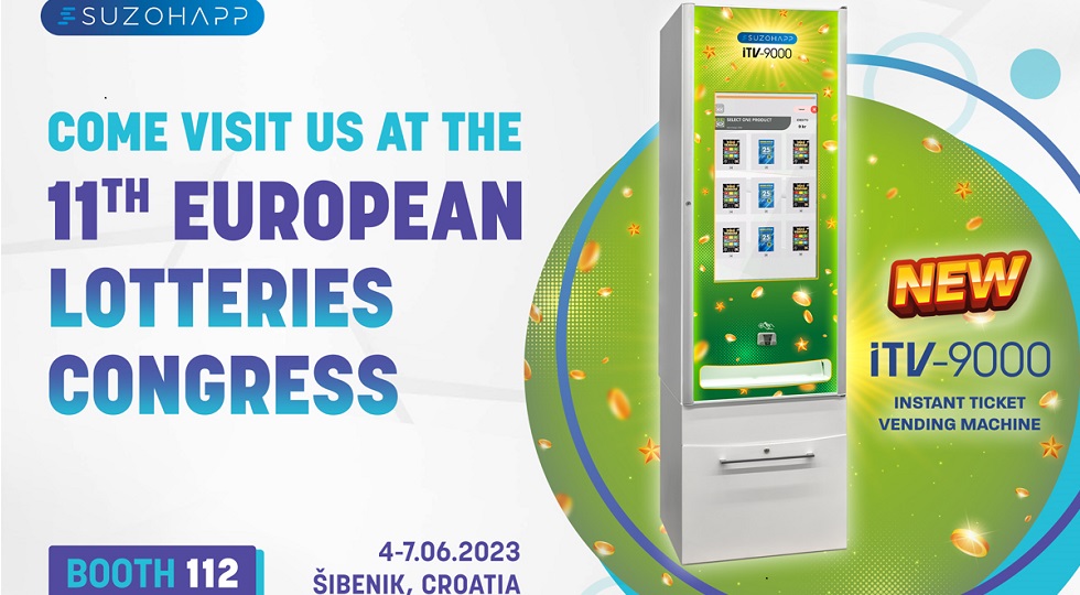 European lotteries congress, Croazia: Suzohapp presenta l’istant ticket machine Ivt-9000