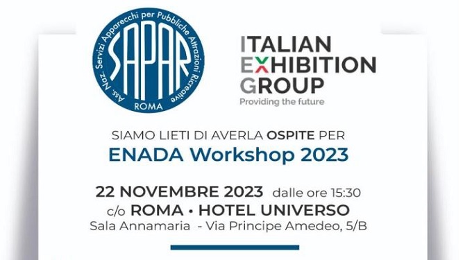 Enada Workshop 2023, appuntamento il 22 novembre a Roma