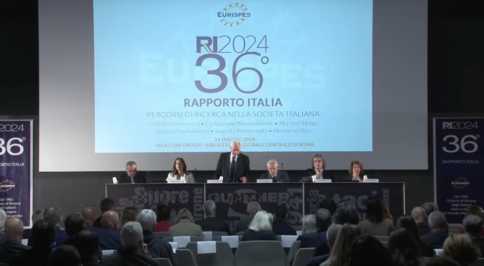 Rapporto Italia 2024 Eurispes: ‘Rivoluzione fisco, spazio al riordino del gioco pubblico’